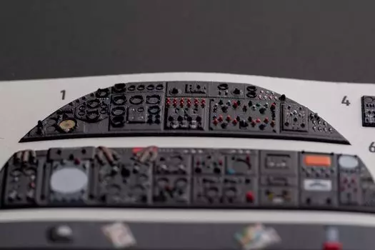 Reskit Avro Vulcan Crew Кабина Интерьер 3D Наклейка Пластиковая Модель Наклейка RSKK72136 1/72 B.2 (Для Airfix)
