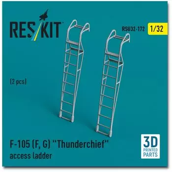 Reskit Boarding Ladder 3D принтер набор из смолы 1/32 F-105F/G (2 куска) РСКУ32-0172 (Самолет)