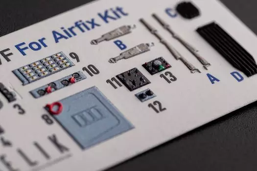 Reskit Interior 3D Decal Пластиковая модель Decal RSKK72139 1/72 MiG-17F (Для Airfix)