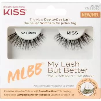 Ресницы KISS kiss MLBB 02 1 комплект