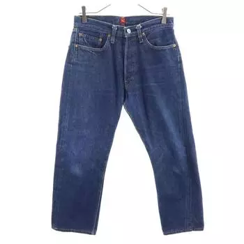 RESOLUTE 710 Made in Japan Denim pants W30 Indigo Jeans button fly Men s Used