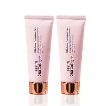 Resume 280 Collagen Peptide Deep Pack 70 мл*2 + бесплатный шпатель, 2