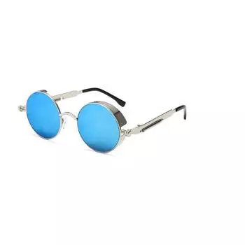 Retro Punk Series Sunglasses Men And Women Street Shot Hip Hop Sunglasses Cross Glasses Personalized Windshield Glasses 58028