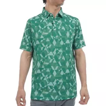 Retro Short Sleeve Shirt EGM06A GR [Bridgestone Golf] Men s