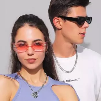 Retro Small Frame Sunglasses Men S And Women S Tide Rectangular Sunglasses Street Shot Sunglasses S9071