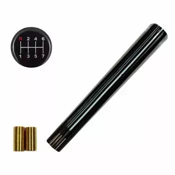 Retro Striped Shift Black for Fuso Super Hino Isuzu and Quon Knob, 300mm, Line, Great, Profia, UD, Kuon, (MM75-13113-BK) чёрный