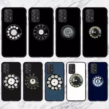 Retro style Rotary Dial Phone Case For Samsung Galaxy A02 A12 A21 A22 A32 A41 A42 A51 A71 A72 Shell SamsungA324g