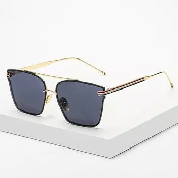 Retro Sunglasses Trendy Driving Sunglasses Reflective Street Shot Color Film Sunglasses Sunglasses