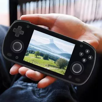 Retroid Pocket MINI ретро портативная игровая консоль 3,7 дюйма IPS OLED портативный видеоплеер Android 10 WIFI6 BT 5.1 серый