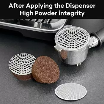 Reusable Coffee Filter Screen 51/53/58mm Heat Resistant Mesh Screen Espresso Coffee Making Puck Screen Home Barista Accessories 51MM