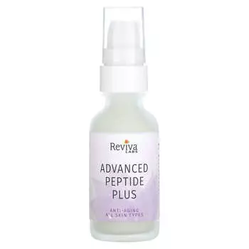 Reviva Labs, Advanced Peptides Plus, против старения, 1 жидкая унция (29,5 мл)