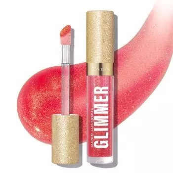 Revlon Super Lustrous Glimmer Gloss 007 Auto Sunset Nude Блеск для губ Губная помада Увлажнение Мед 3,8 мл
