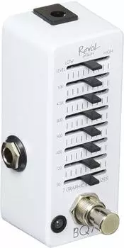 Revol effects Revol Effects Effector 7-полосный графический эквалайзер для баса BQ7 EBEQ-01 белый