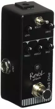 Revol effects Revol Effects Эффекторный усилитель Black Drive Emulator/Overdrive EFD-01 чёрный