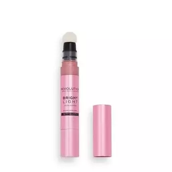 Revolution Beauty Bright Light Жидкий хайлайтер с регулируемой формулой для сияющей кожи. Веганский продукт, не тестируется на животных. Divin