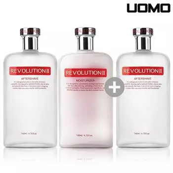 Revolution ll 3 вида мужской косметики, 2 пенки + 1 лосьон, 140 мл, 1 набор