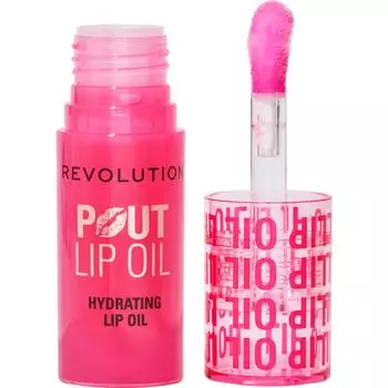 Revolution Revolution Lip Oil Pout Lip Oil Watermelon Pink 4ml