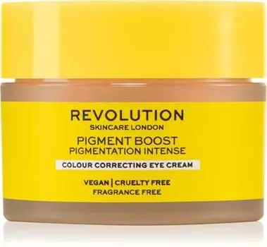 Revolution Skincare Boost Pigment Крем для глаз против темных кругов и морщин TU прозрачный