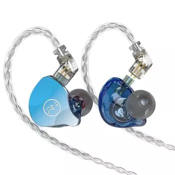 RevoNext Dual Mag Driver HiFi Connector Модель Небесно-голубой Совместимость с iPhone15 []RH213BU-C Внутриканальные наушники 0,75 мм2Pin-Type-C