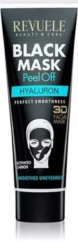 Revuele Black Mask Peel Off Hyaluron Masque Peel Off Purifiant Au Charbon Actif TU прозрачный