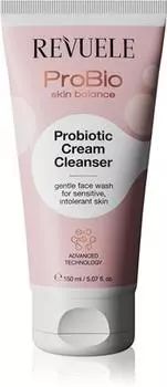 Revuele Probio Skin Balance Probiotic Cream Cleanser Увлажняющий очищающий крем для чувствительной и непереносимой кожи TU прозрачный