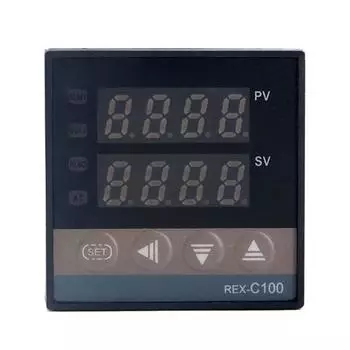 REX-C100 100-240 В Цифровой интеллектуальный контроллер температуры K Термопара Термостат
