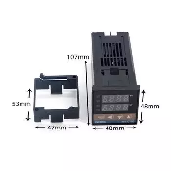 REX-C100FK07-V*AN Интеллектуальный регулятор температуры Выход SSR + SSR-40 DA + Кабель M6 1M Набор из 3 предметов 1 set
