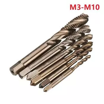 Резьбовая заглушка Метчик HSS- Co M3-M10 M35 Правосторонний