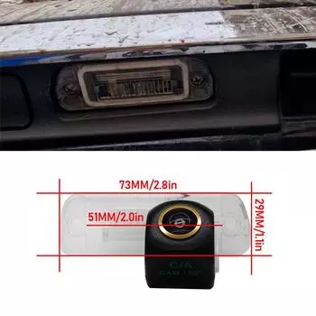 Резервная камера заднего вида для Mercedes Benz GL Class GL450 2007 2008 2009 2010 2011 2012 Камера ночного видения для номерного знака Golden Camera
