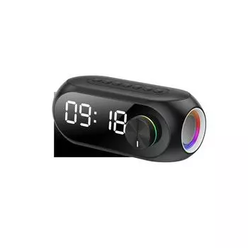 Режим частного использования S8 Bluetooth-динамик Маленький стерео RGB-сабвуфер Портативные мини-часы Домашний будильник English version