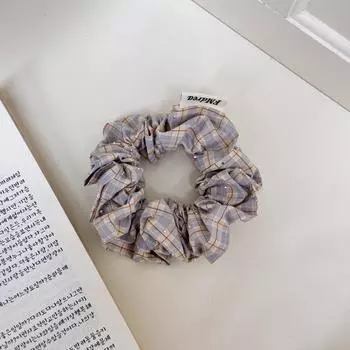 Резинка для волос женская девочка эластичные скранчи завязки резинки корейские аксессуары винтажные популярные ведущие модные макияж k-pop новые