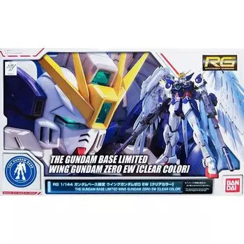 RG Gundam Base Limited Wing Gundam Zero EW Mobile Report Gundam W 1/144 [Прозрачный цвет]