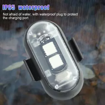 RGB светодиодные авиационные стробоскопы мотоциклетные фары светодиодные фары самолетный свет беспроводной авиационный предупредительный сигнал положение вертолета Z1m7