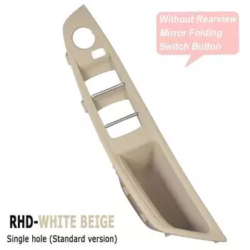 RHD Right Hand Driver Cars Internal Armrest Door Handle Panel Cover Replacement For BMW 5 Series F10 F11 520i 523i 525i 528i Red Brown-LHD