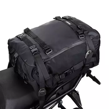 Rhinowalk Motorcycle Seat Bag Touring Bag 30L Multifunctional Waterproof Trunk Motorcycle Seat Bag Motorcycle Saddle Bag Professional Motorcycle