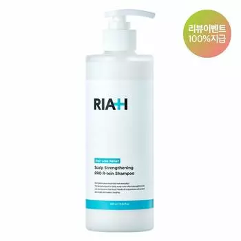 RIAH Шампунь Pro R-tein для укрепления кожи головы, 400 мл