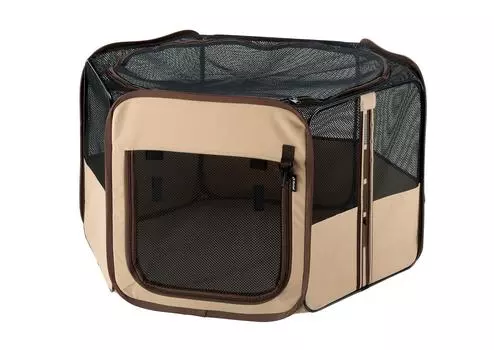 Richel Foldable Pet Circle x 78 x 52 Brown 90-90 (90 cm) коричневый