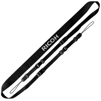 RICOH Neck Strap Black hanging neck strap logo embroidered Compatible GR GR GR GR Digital GR Digital GR Digital GR Digital ST-2 [2-point / RICOH /