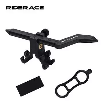 RIDERACE стенд для правки колес велосипеда мини инструменты для регулировки ободов простые для шоссейного горного велосипеда ремонтный инструмент аксессуары для велосипеда чёрный