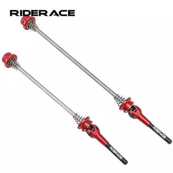 RIDERACE велосипедный быстросъемный рычаг эксцентрика титановый Ti для шоссейного велоспорта горного велосипеда ступица колеса QR эксцентрики сверхлегкие детали MTB чёрный
