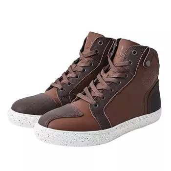 RIDEZ RIDEZ Bike Sneakers Waterproof Protector Riding Shoes Shoes Brown Brown Men s MOTO-MAX2-BR-26.5cm коричневый