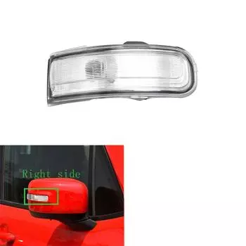 Right Side Mirror Indicator Turn Signal Light Cover For 2016-2021 Jeep Renegade