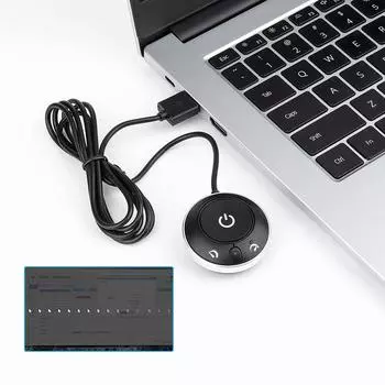 Rii RT909 Mouse Jiggler USB Mouse Mover со произвольным перемещением, переключатель включения/выключения не дает компьютеру спать, имитирует мышь чёрный