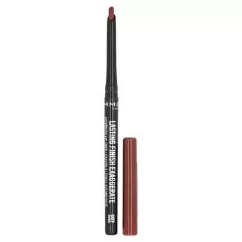 Rimmel London, Lasting Finish Exaggerate, автоматический карандаш для губ, 057 Ravish, 0,012 унции (0,35 г)