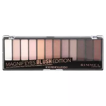 Палетка теней для век Rimmel London Magnif Ees Eye Contouring Palette 002 Blusher Edition 14,2 г