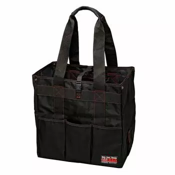 RING STAR Storage Bag Tool Bag Length 27 x Width 40 x Height 40cm Foldable Black One-Two-Three T-400S