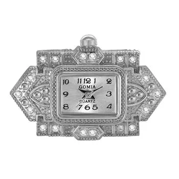 Ring watch for free 3ATM square ring ring numerical fashion accessory ladies, size, waterproof, watch, watch, analog, cute, silver, white, ladies