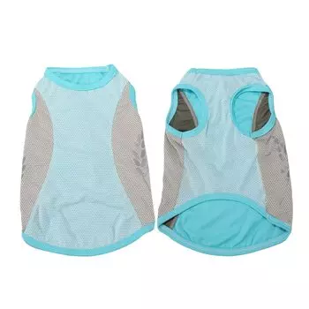 RIOSTUDIO Cool Vest для мокрых собак с охлаждающим жилетом для средних и крупных собак 11XL Cold Feeling Dog Dog Shiba Plain Tank Cool to the Reflective Heat Dog
