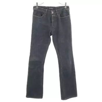 ripvanwinkle made in Japan Boot cut denim pants W28 Gray Button fly Men s Used