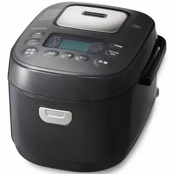 Рис Iris Ohyama 3 IH 50 видов приготовления Extra Thick Brown 2022 Black Плита, Чашки, Тип, Функция, Кастрюля, Рис, Модель, RC-IKA30-B